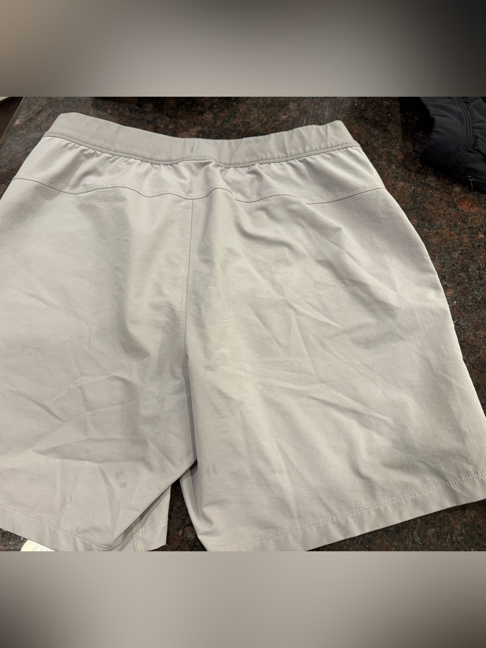 Men's Public Rec Shorts in Light Gray - Comfortable Stretch Fit 7’ inseam line